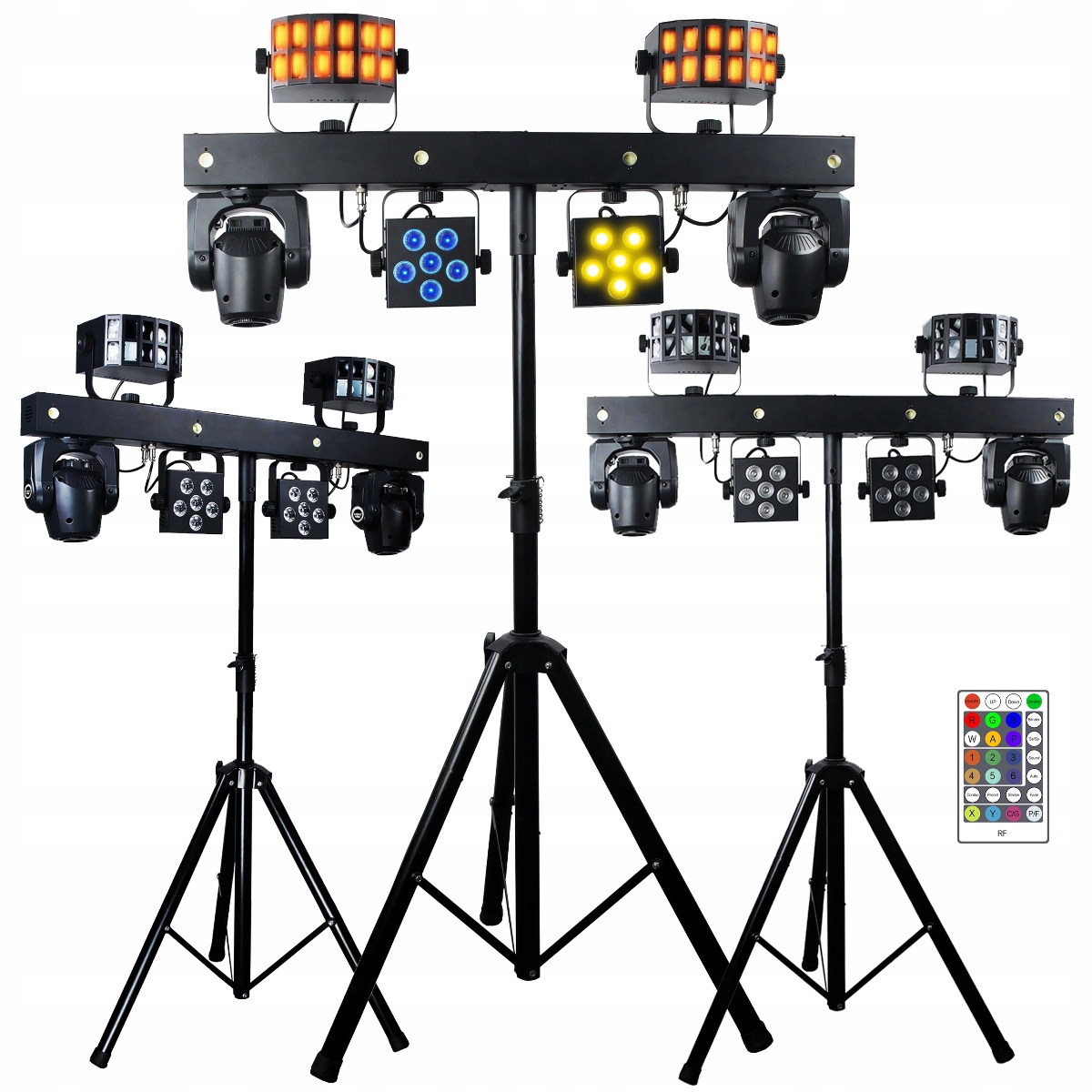 LIGHT4ME MT BAR 1 – Profesjonalny zestaw oświetleniowy multiefekt RGBW 4w1