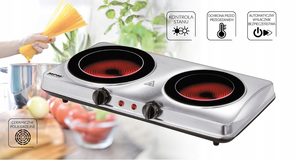 System zabezpieczeń – Ochrona przed przegrzaniem i automatyczne wyłączanie