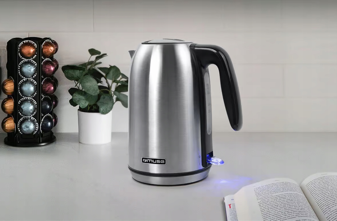 Nowoczesny design w kolorze srebrnym