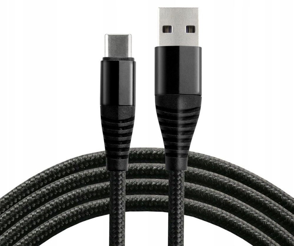 Kabel USB-A - USB-C 1 m Czarny (CBB-1CHB) – Szybkie i bezpieczne ładowanie