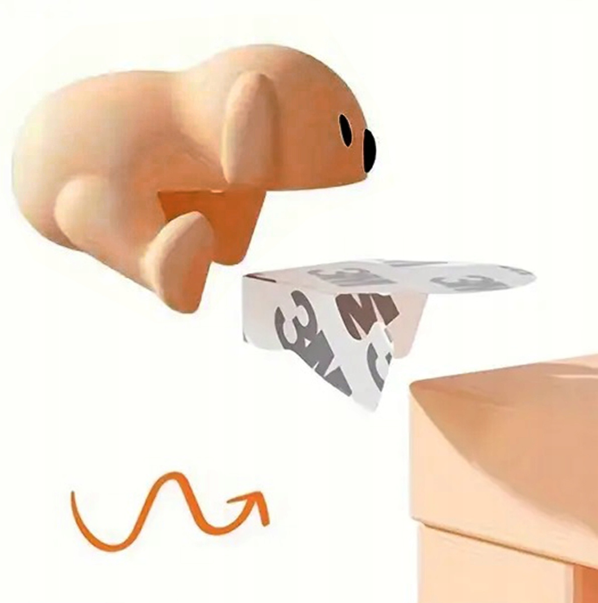 Prosty montaż dzięki taśmie dwustronnej