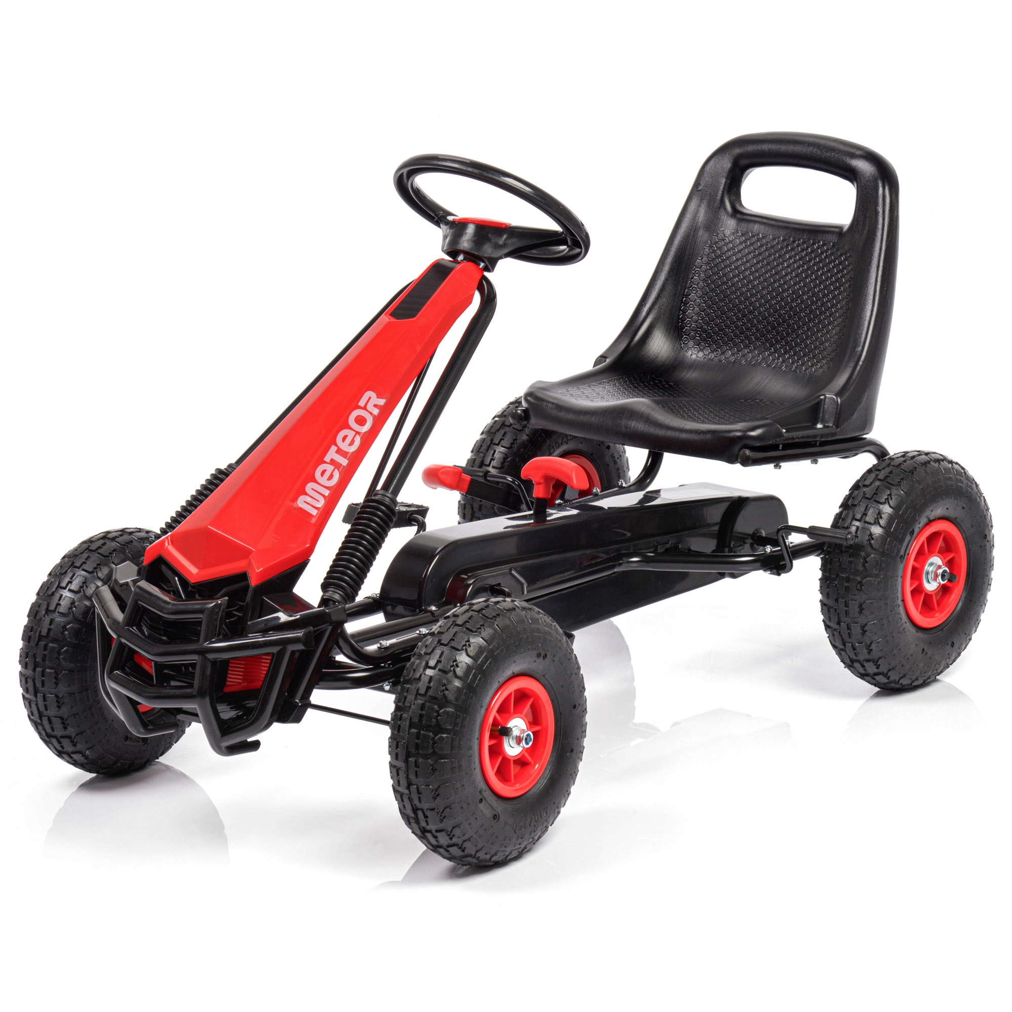 Gokart na pedały Meteor GM/205 czerwony – Idealna zabawa dla Twojego dziecka