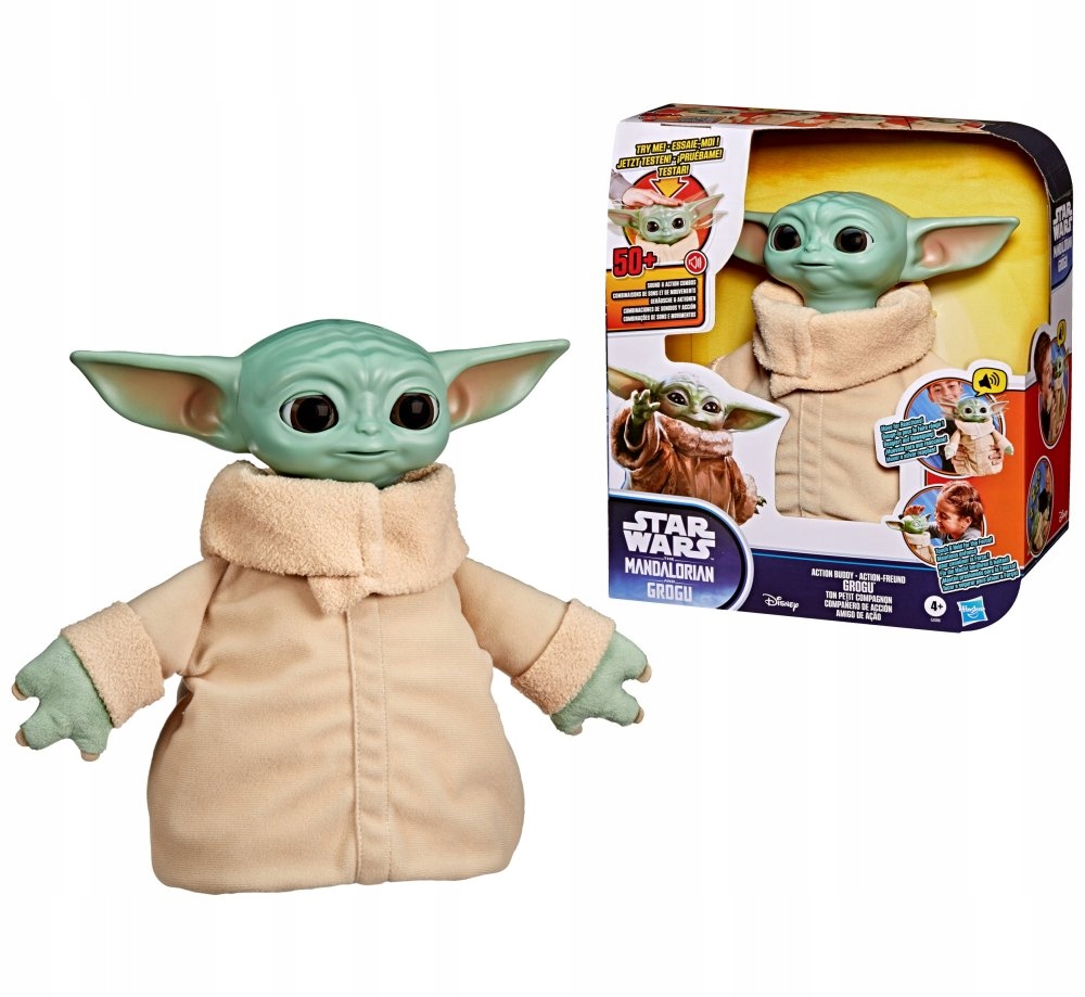 Star Wars Movie Peaceful Fea. Plu. 25 cm – Przyjaciel Grogu w Twoim domu