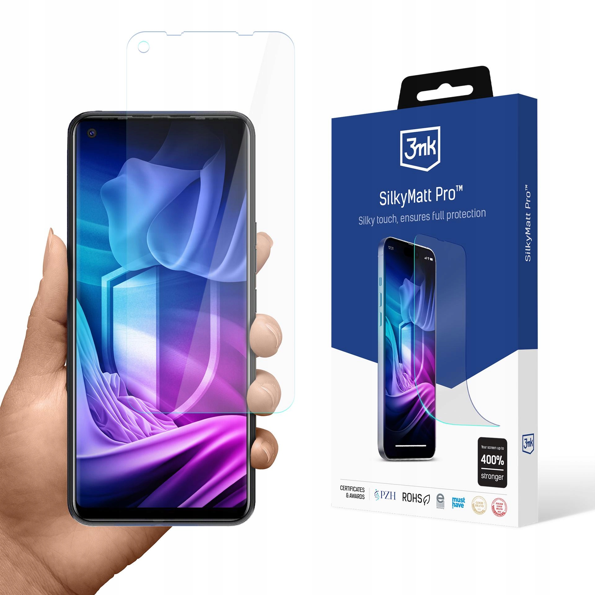 Folia matowa na ekran do Tecno Pova - 3mk SilkyMatt Pro