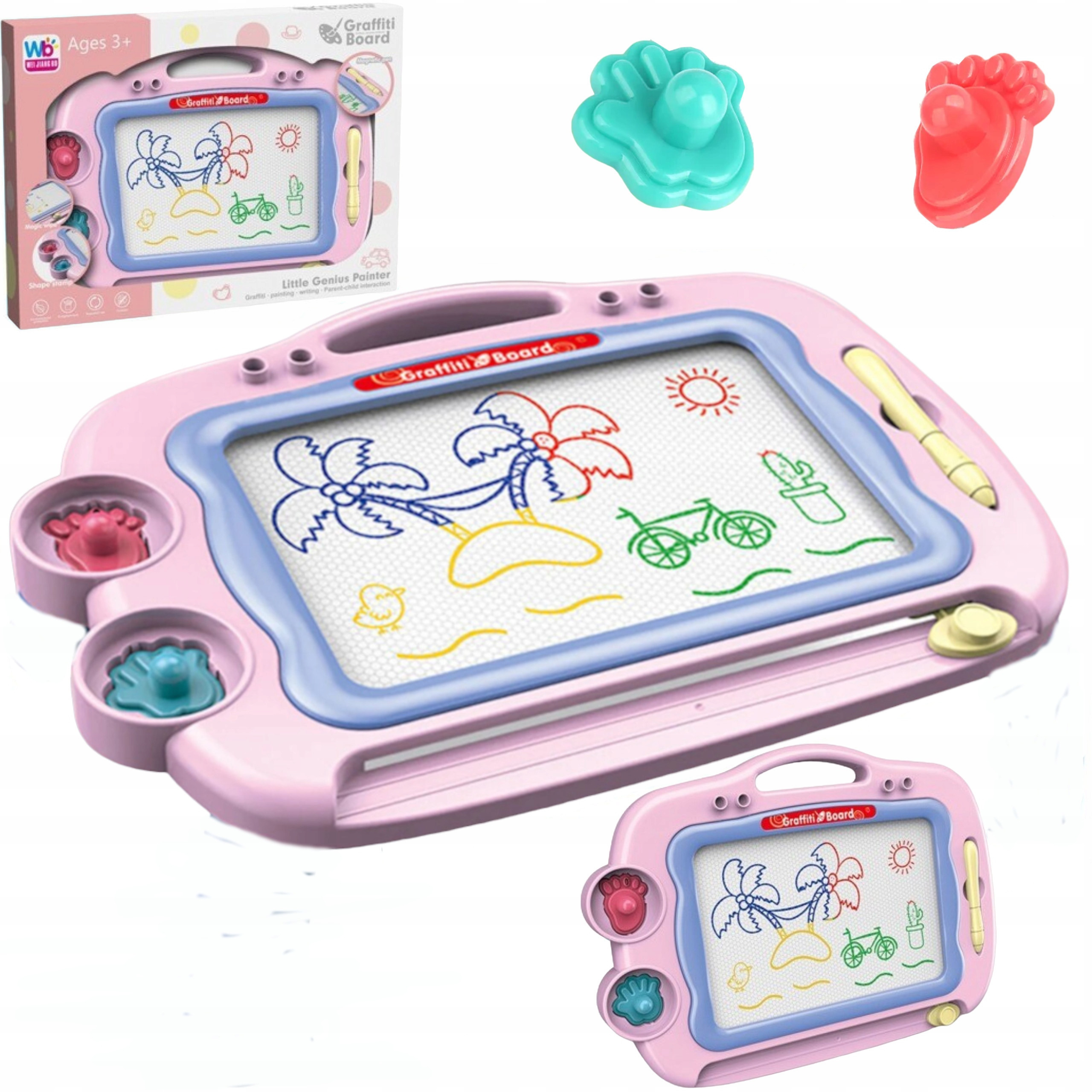 Znikopis tablica do rysowania uchwyt stemple 2091R – Idealna zabawka dla małego artysty