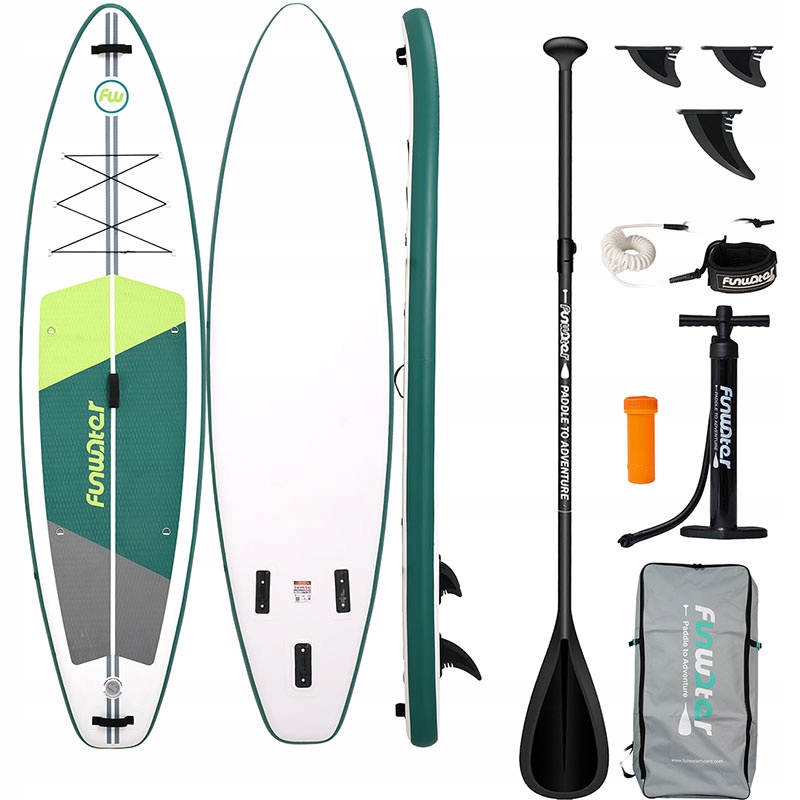 Deska do pływania SUP FunWater SUPFW69A 3,35m – Idealna na każdą wodę