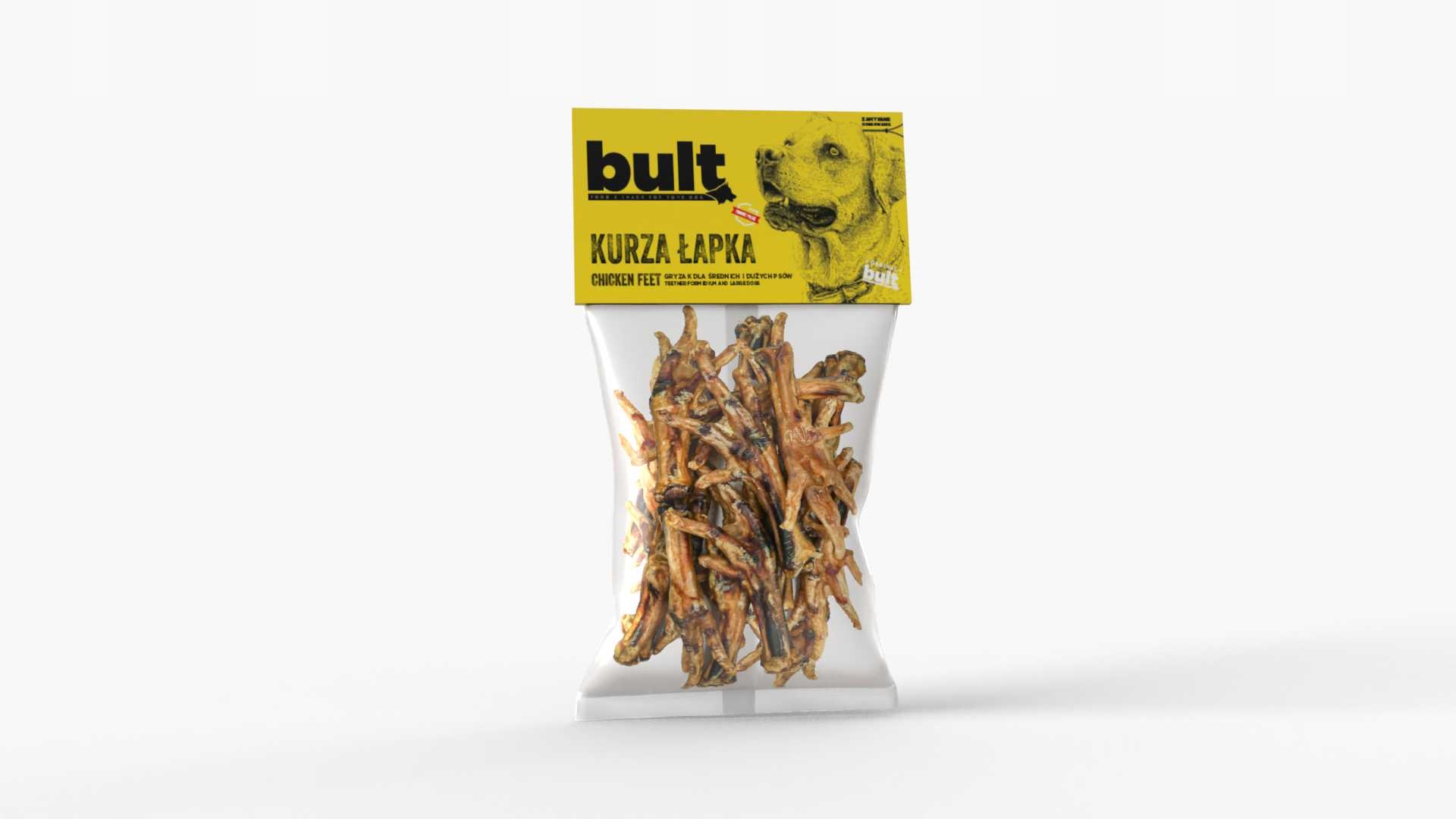 BULT Kurze Łapki 1 kg – Naturalny gryzak dla psa