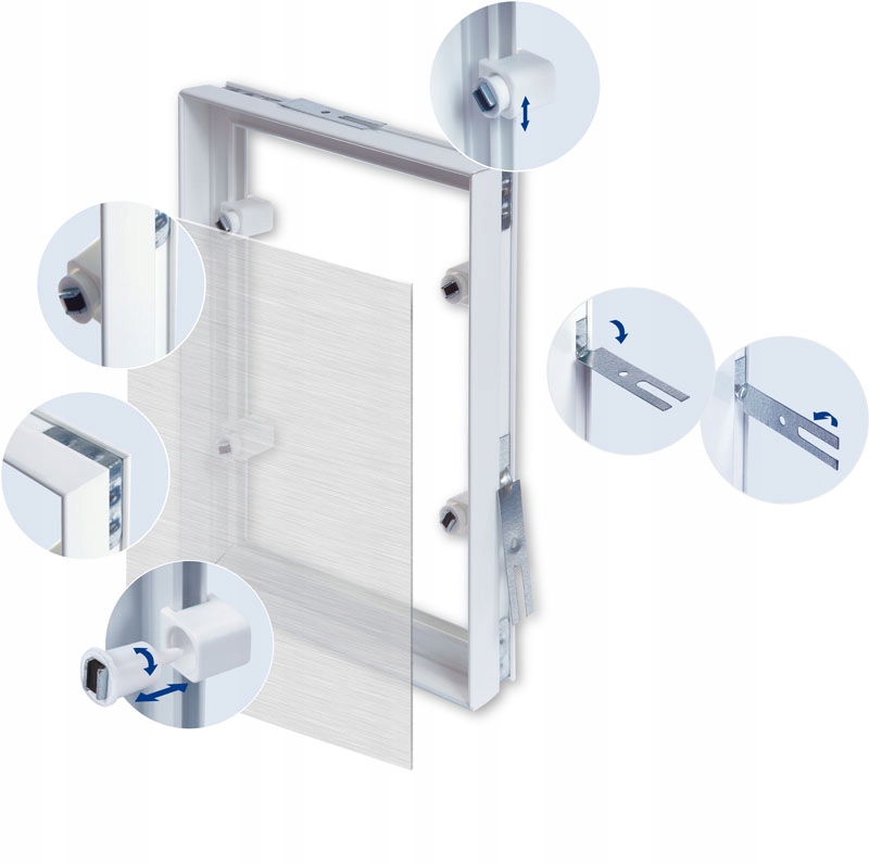 Wymiary maskownicy MPCV10 – Dokładne parametry produktu