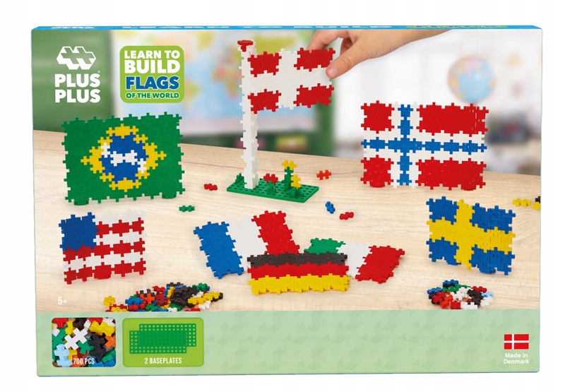 Zestaw zawiera 700 elementów i przewodnik