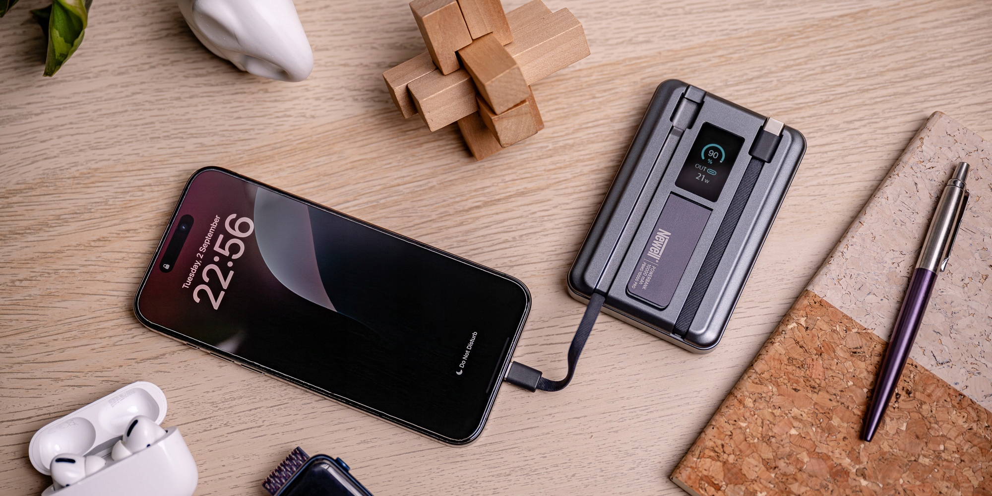 Power Bank Newell NL4894 10000 mAh 2x USB-C MagSafe – Mobilna energia na wyciągnięcie ręki