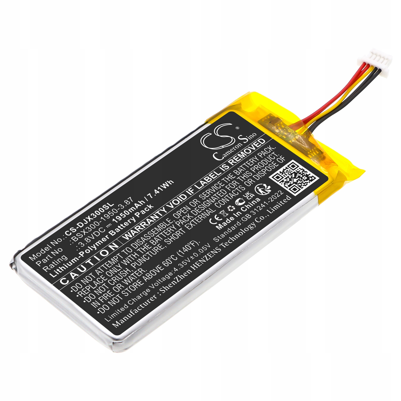 Akumulator Bateria Typu DJI BSX300-1950-3.87 do Mikrofonu DJI MIC Mini – Wydajność i jakość