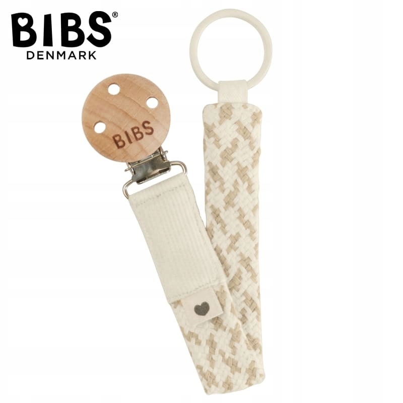 Seilinuko czyłptuko laikiklis - Ivory / Vanilla – Elegancka zawieszka do smoczków