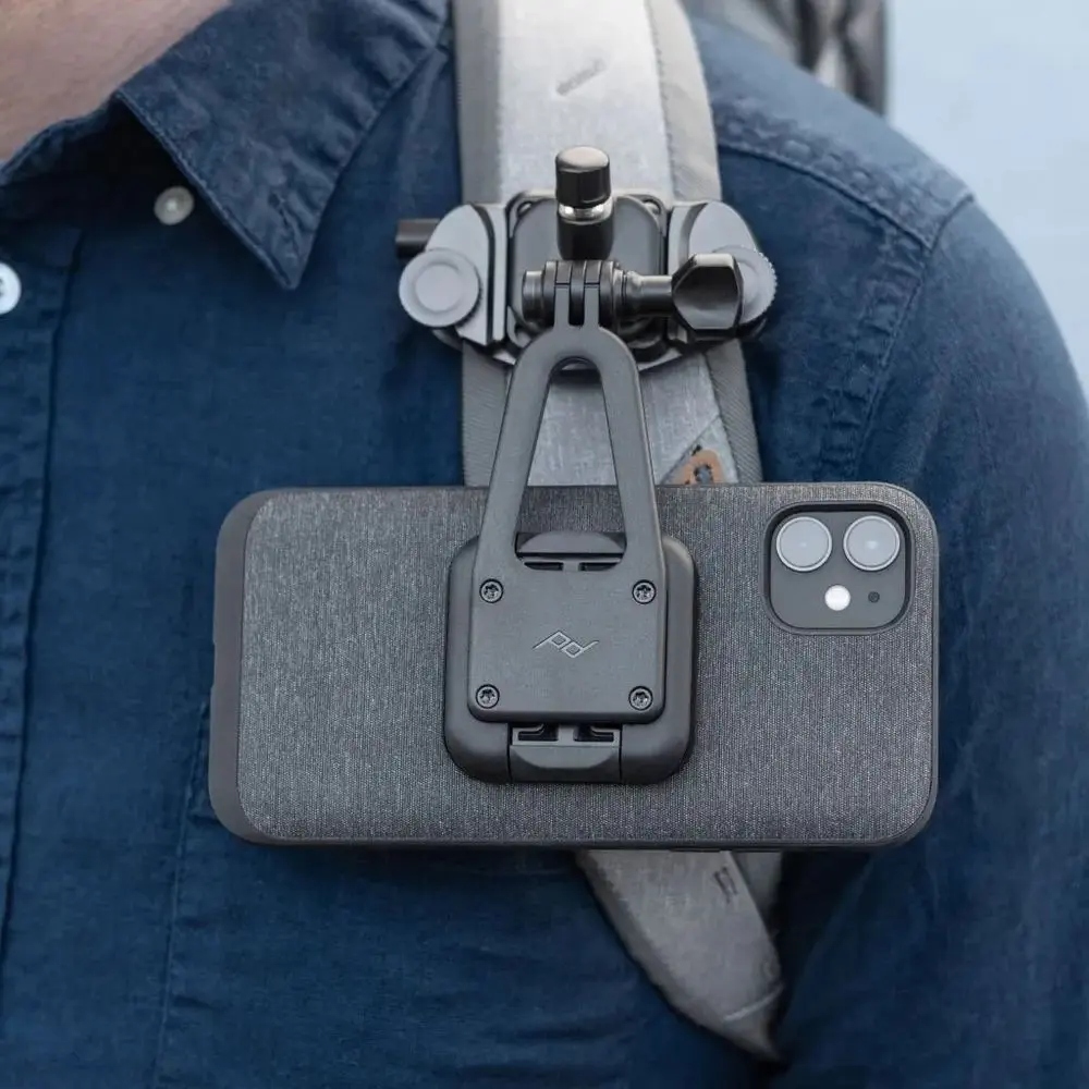 Łatwe łączenie z mocowaniami GoPro i innymi akcesoriami