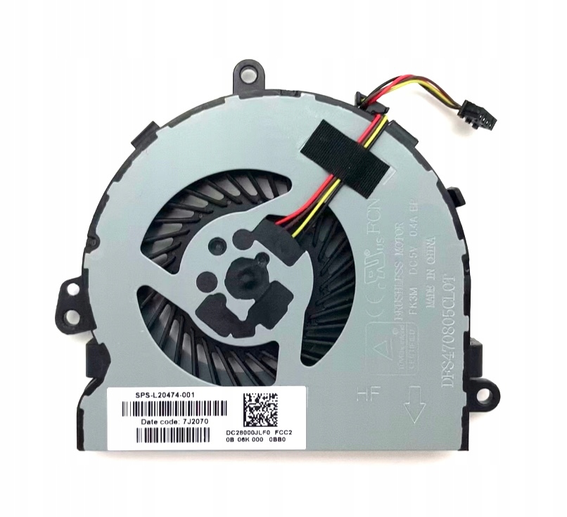 Wydajność wentylatora – Napięcie i pobór prądu