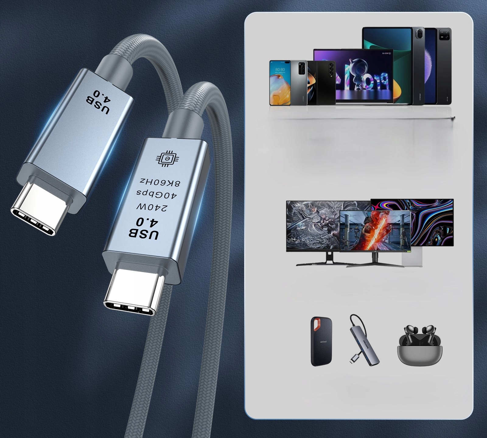 Obsługa obrazu w jakości 8K Ultra HD