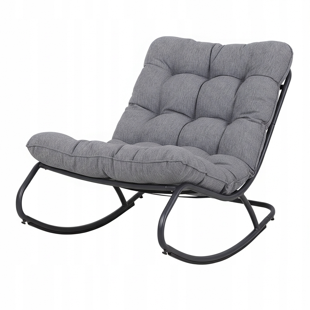 Nowoczesny Design i Komfort – Fotel VIBE w Kolorze Czarnym i Szarym