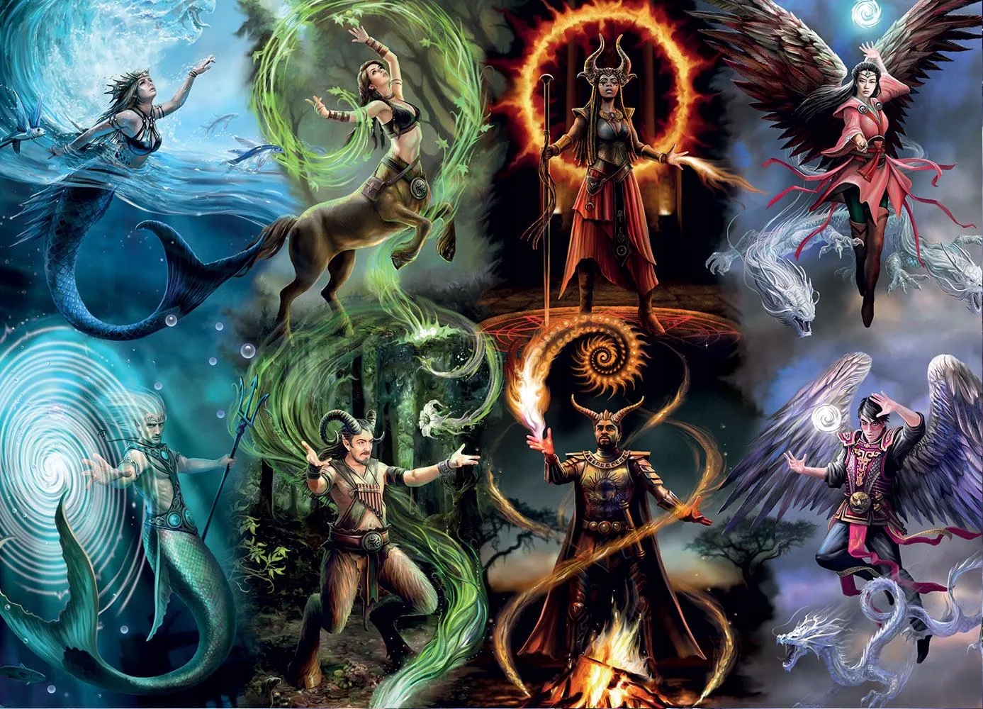 Puzzle 1000 Magia, Anne Stokes – Odkryj magię układania