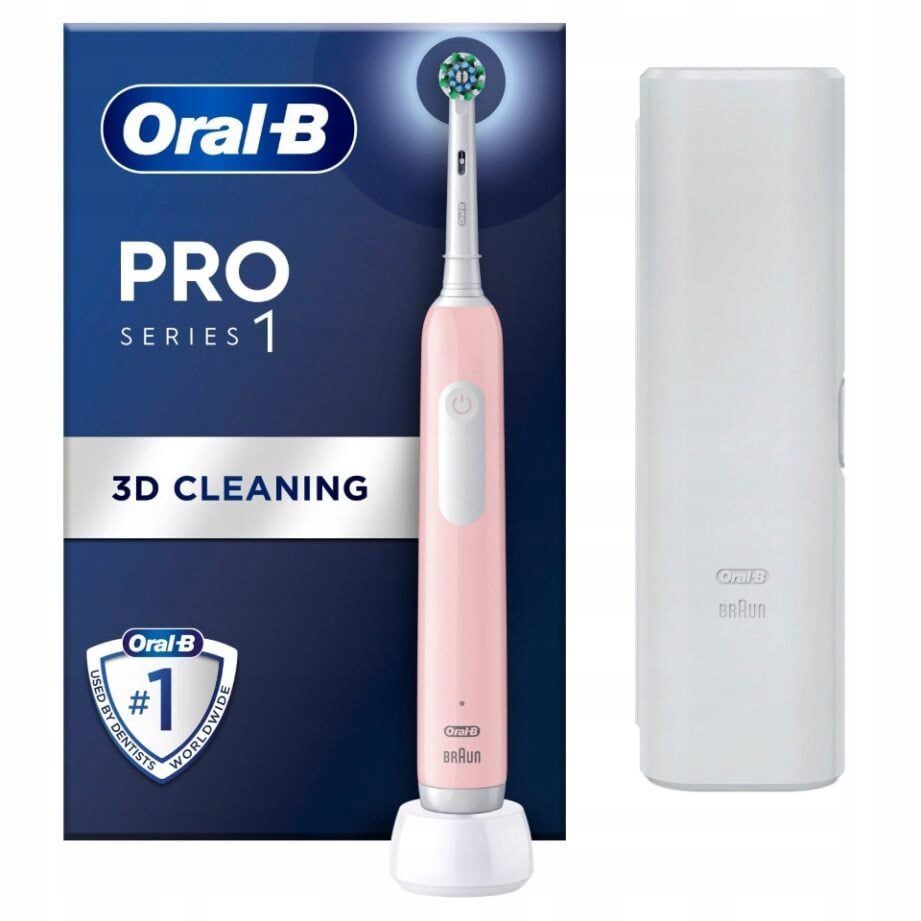 Szczoteczka elektryczna Oral-B Pro Series 1 – Różowa innowacja w codziennej pielęgnacji