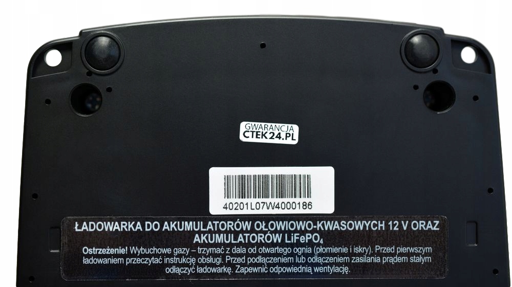 Wbudowany czujnik temperatury dla optymalizacji ładowania