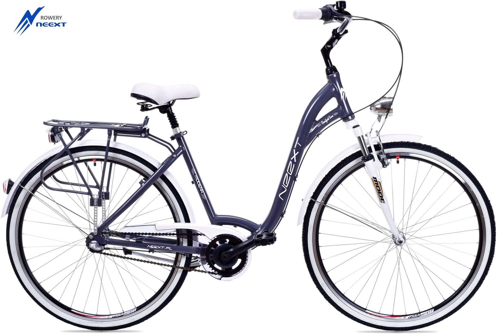 Rower Miejski Damski 28 MODENA 3 Biegi SHIMANO Marka Neext