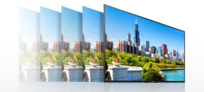 Dostrzeż najdrobniejsze szczegóły obrazu dzięki technologii 4K X-Reality™ PRO