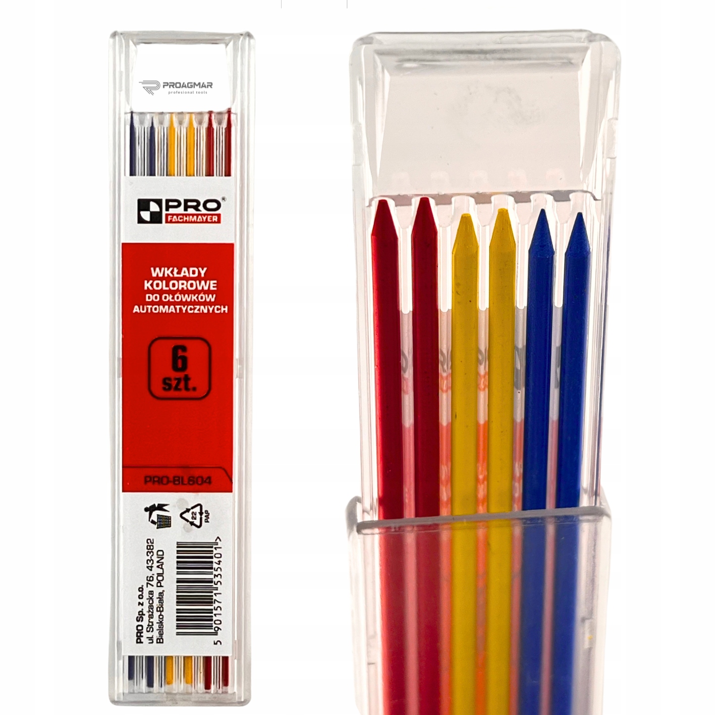 Uniwersalne wkłady do ołówków mechanicznych