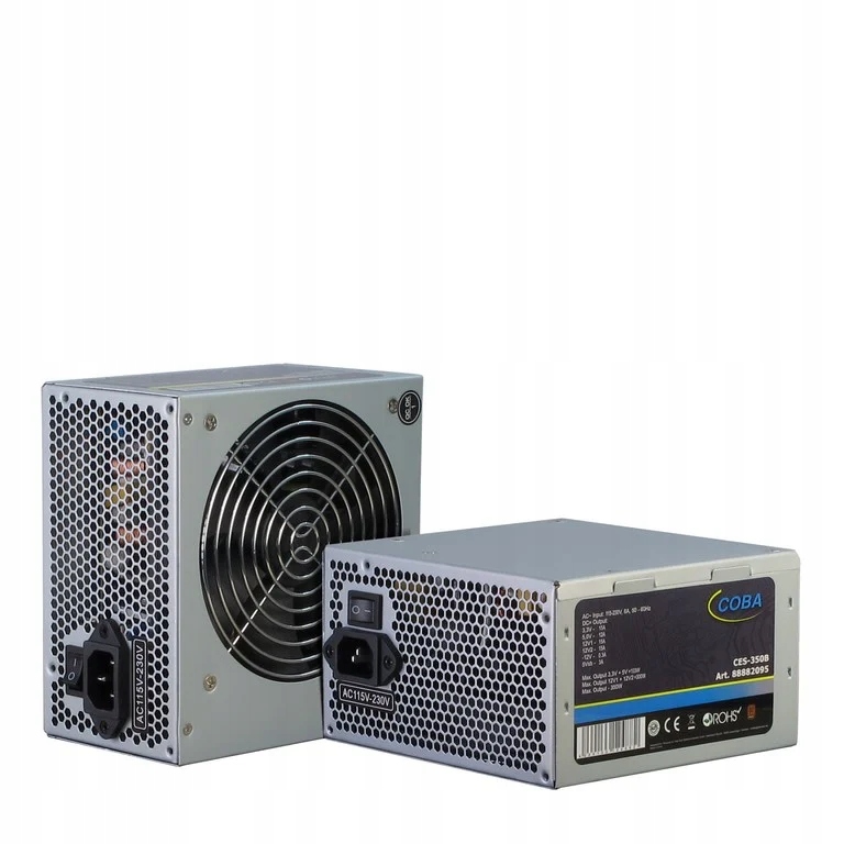 Zasilacz Inter-Tech Coba CES-350B 350W – Wydajność i niezawodność w Twoim PC