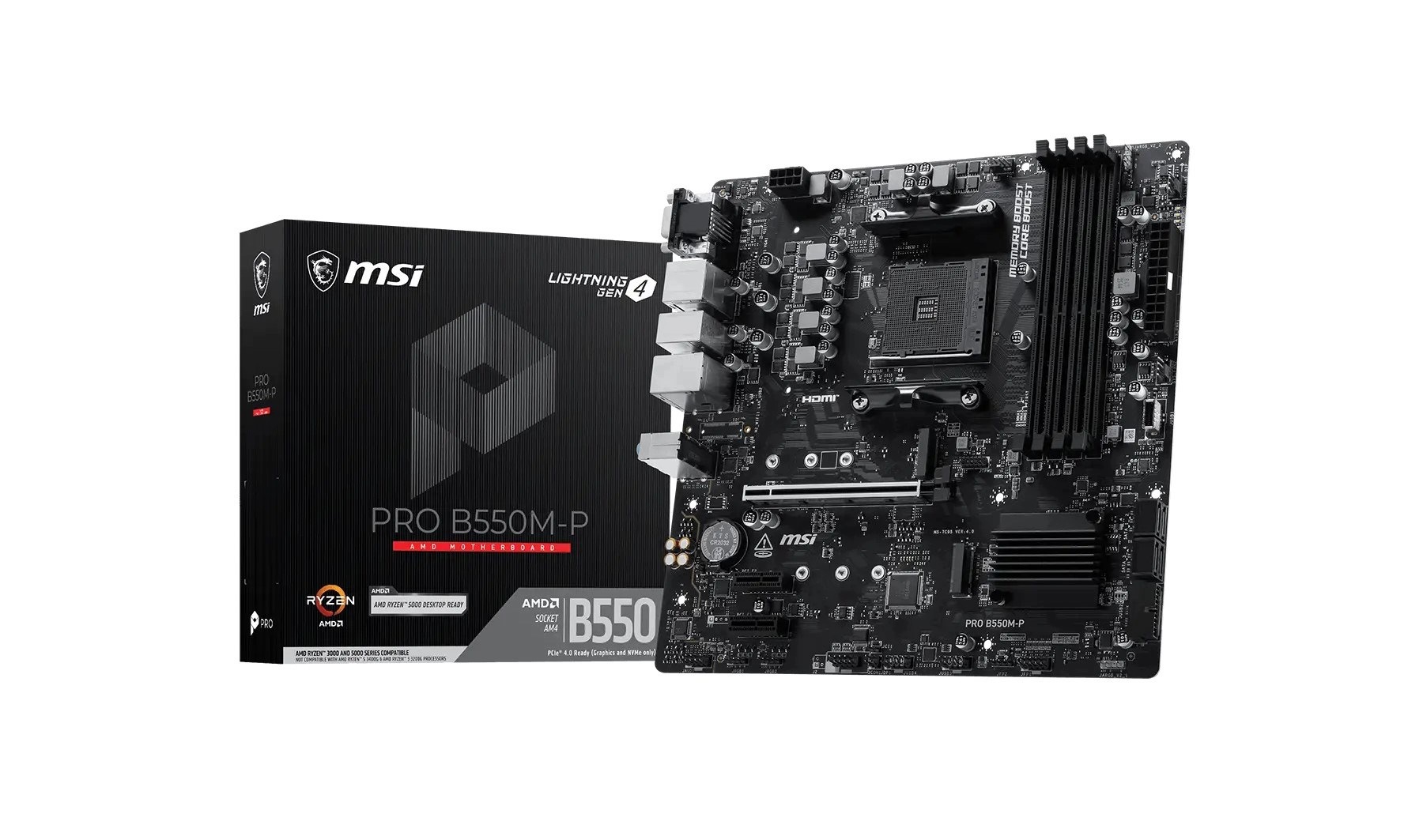 Płyta główna MSI PRO B550M-P – Idealna baza dla Twojego komputera