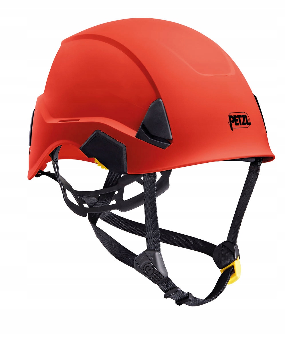 Kask Strato Vent Czerwony PETZL – Lekkość i wygoda w pracy na wysokości