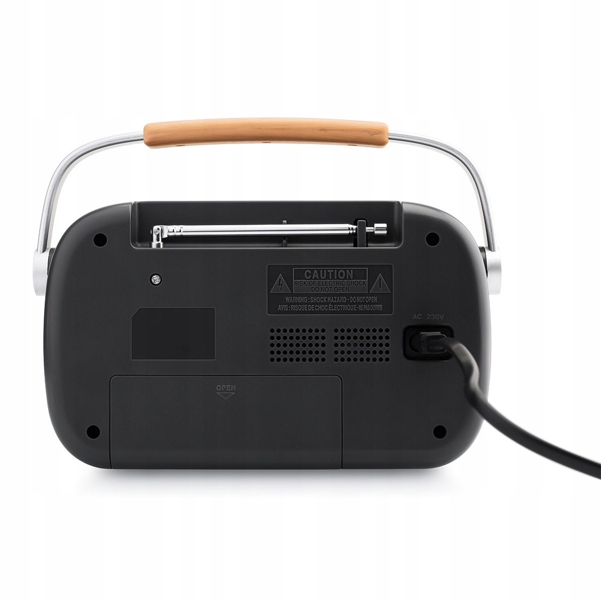 Zasilanie sieciowe i bateryjne – Słuchaj wszędzie