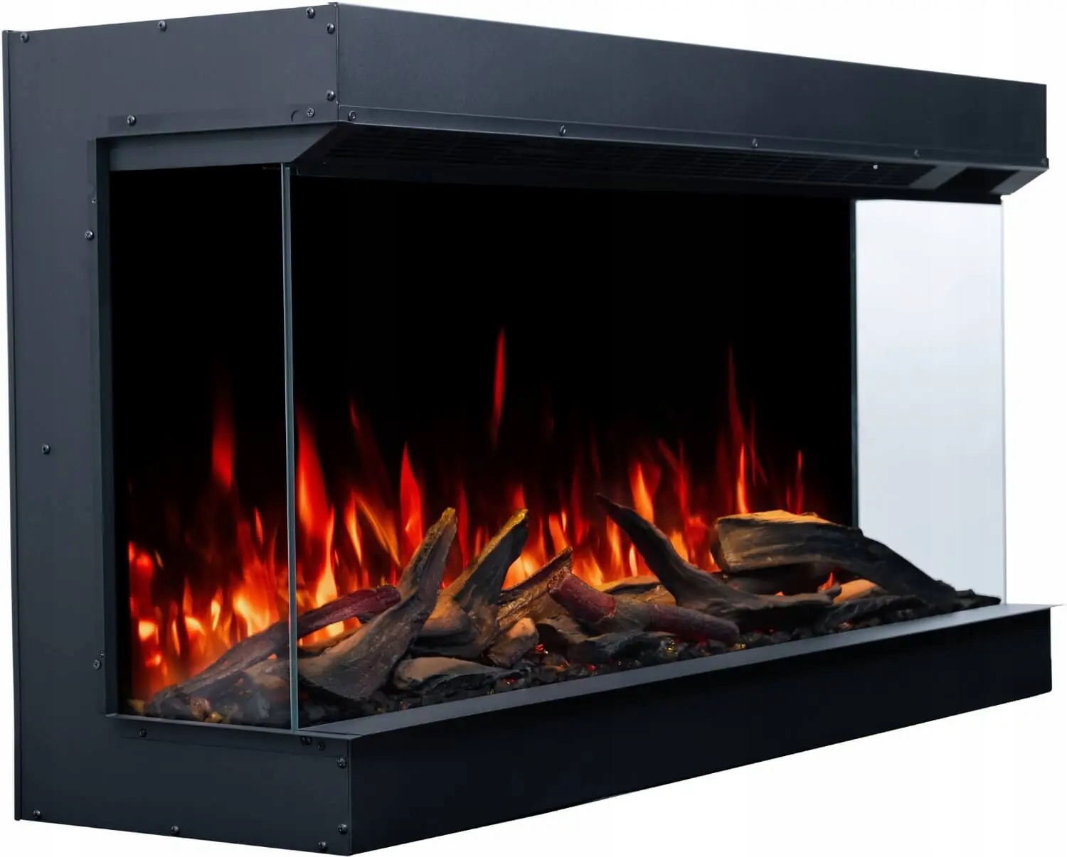 Kominek elektryczny LED SUPERB 3D 120 cm – Nowoczesne rozwiązanie do zabudowy