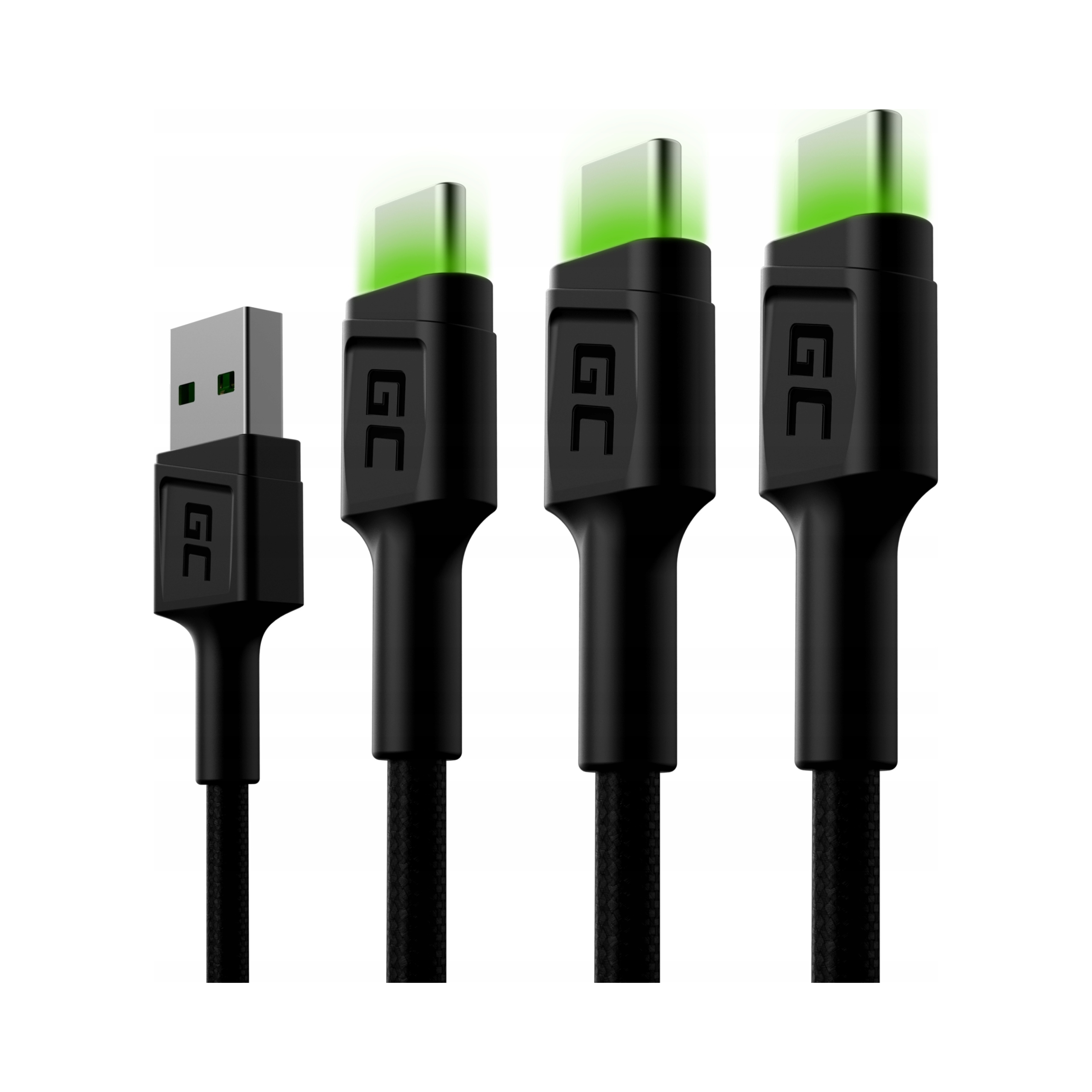 Wygodne podświetlenie wtyku USB-C