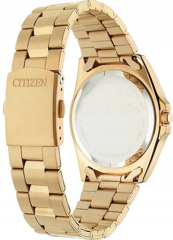 Złota koperta i bransoleta ze stali nierdzewnej