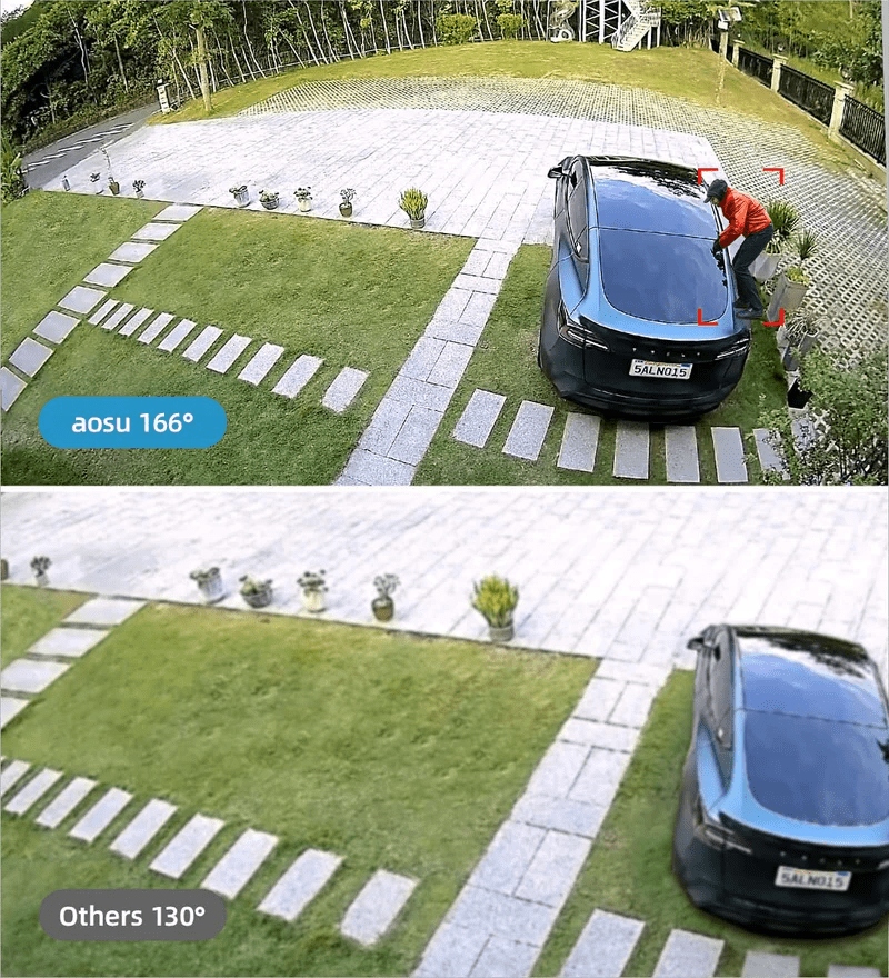 Kamera IP Aosu Zestaw 2 Kamer Solarnych Tuya Aosu SL-C7P-2H – Nowoczesny system monitoringu