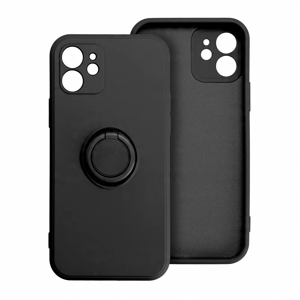 Futerał SILICONE RING do XIAOMI Redmi 12 4G czarny – Ochrona i styl w jednym