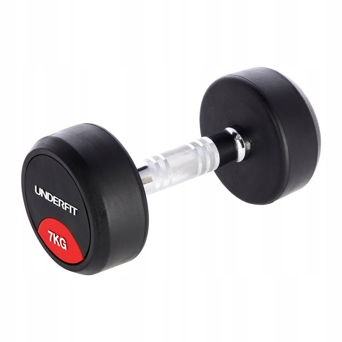 Hantla gumowana 7 kg UNDERFIT – Idealny wybór do ćwiczeń siłowych