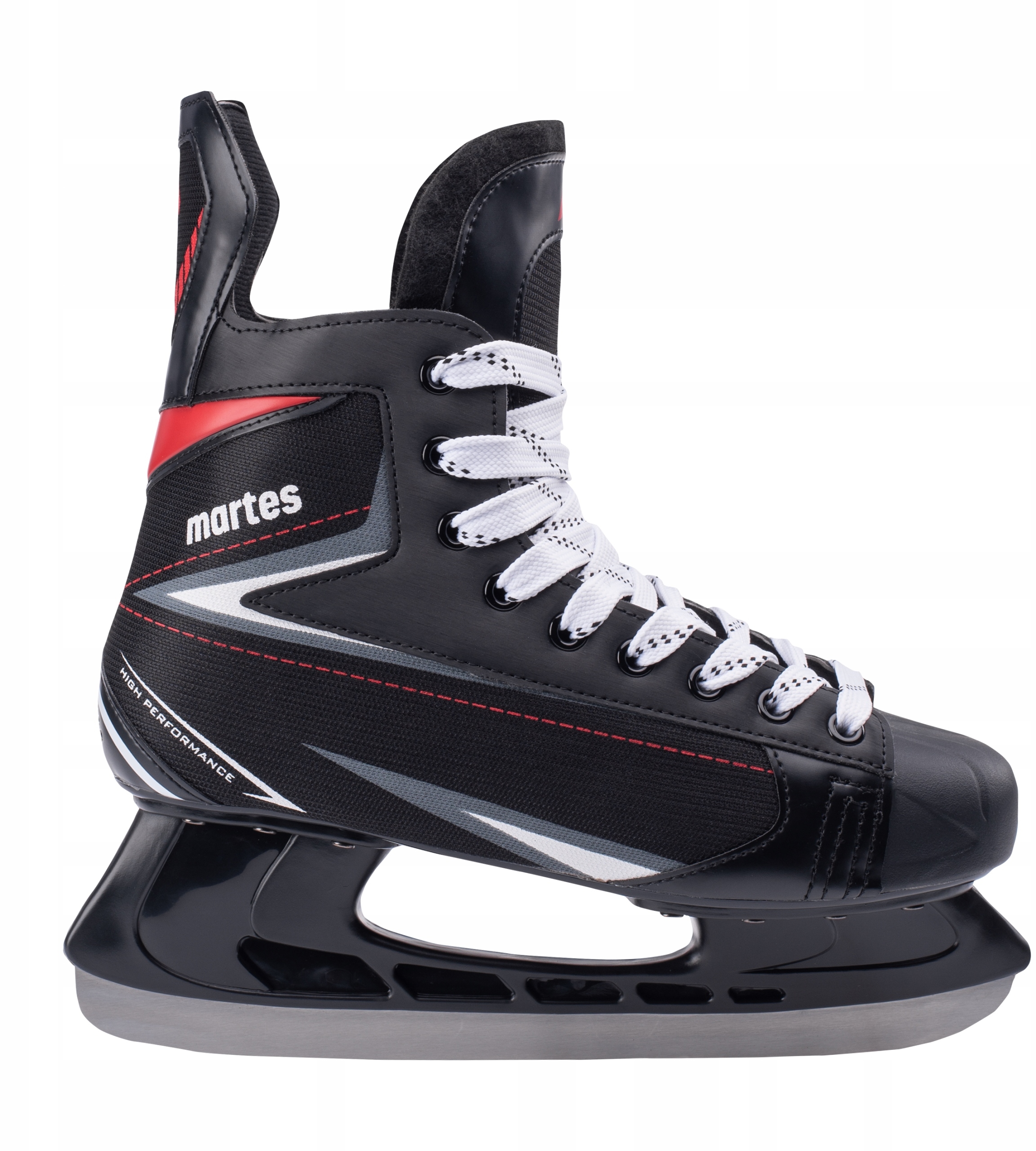 Łyżwy hokejowe RANF black/red – Komfort i stabilność na lodzie