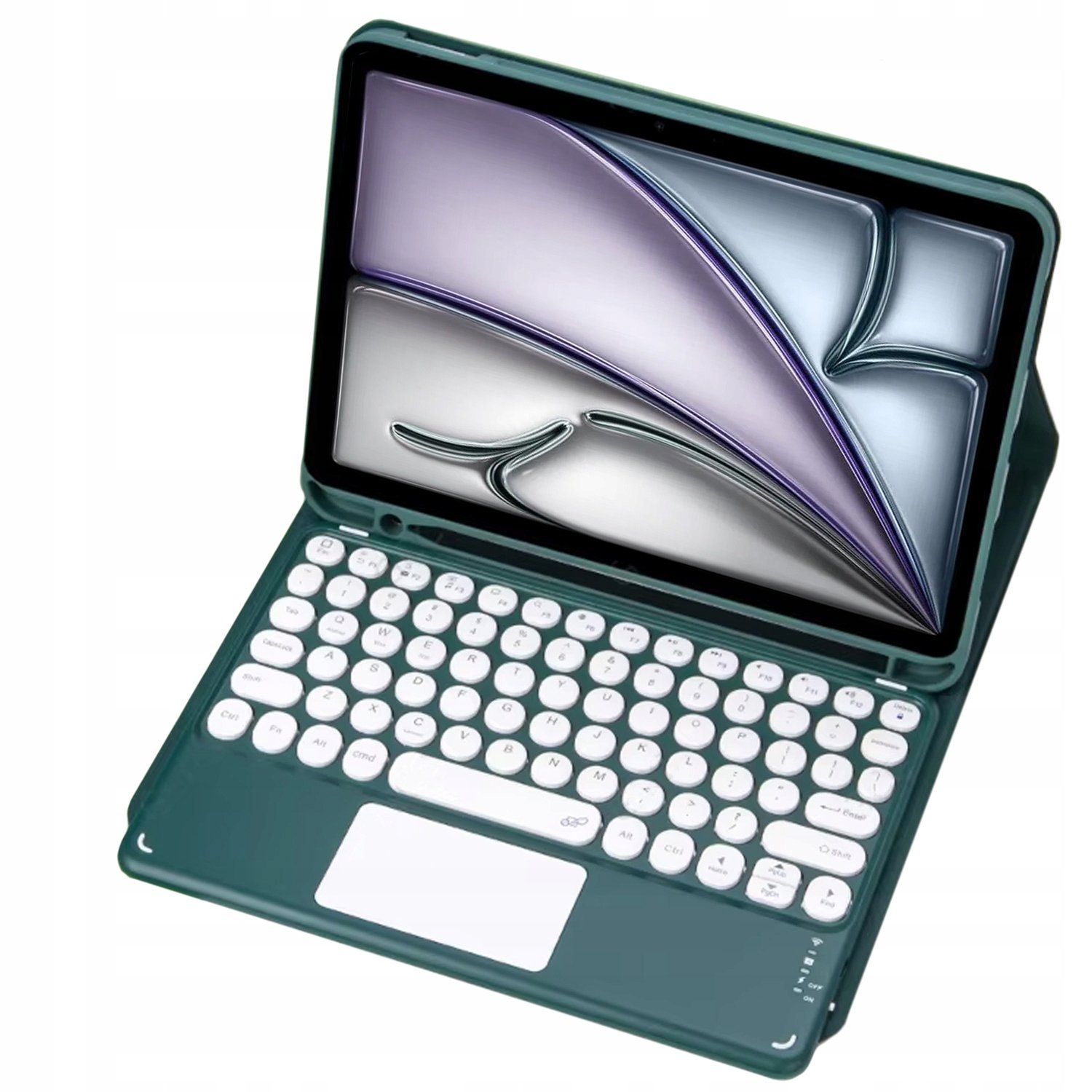 Etui z klawiaturą Bluetooth touchpad do iPad Air 11 Gen 6 – Funkcjonalność i styl w jednym
