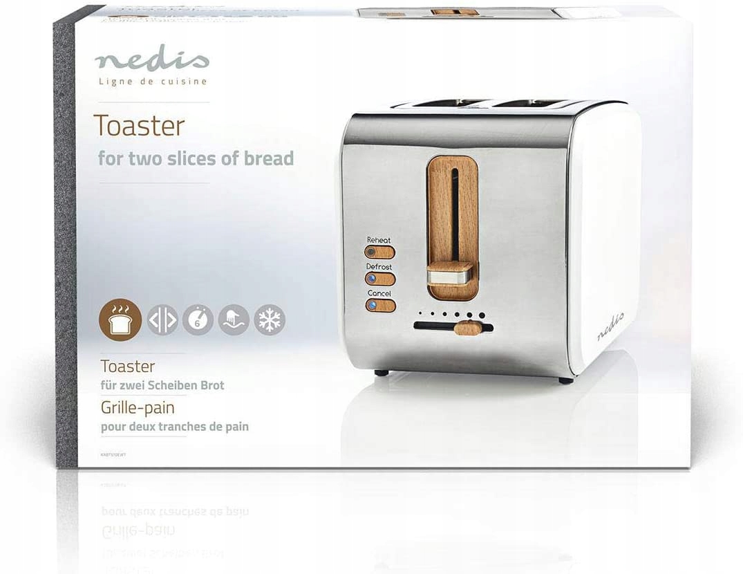 Wygodna wyjmowana tacka na okruchy