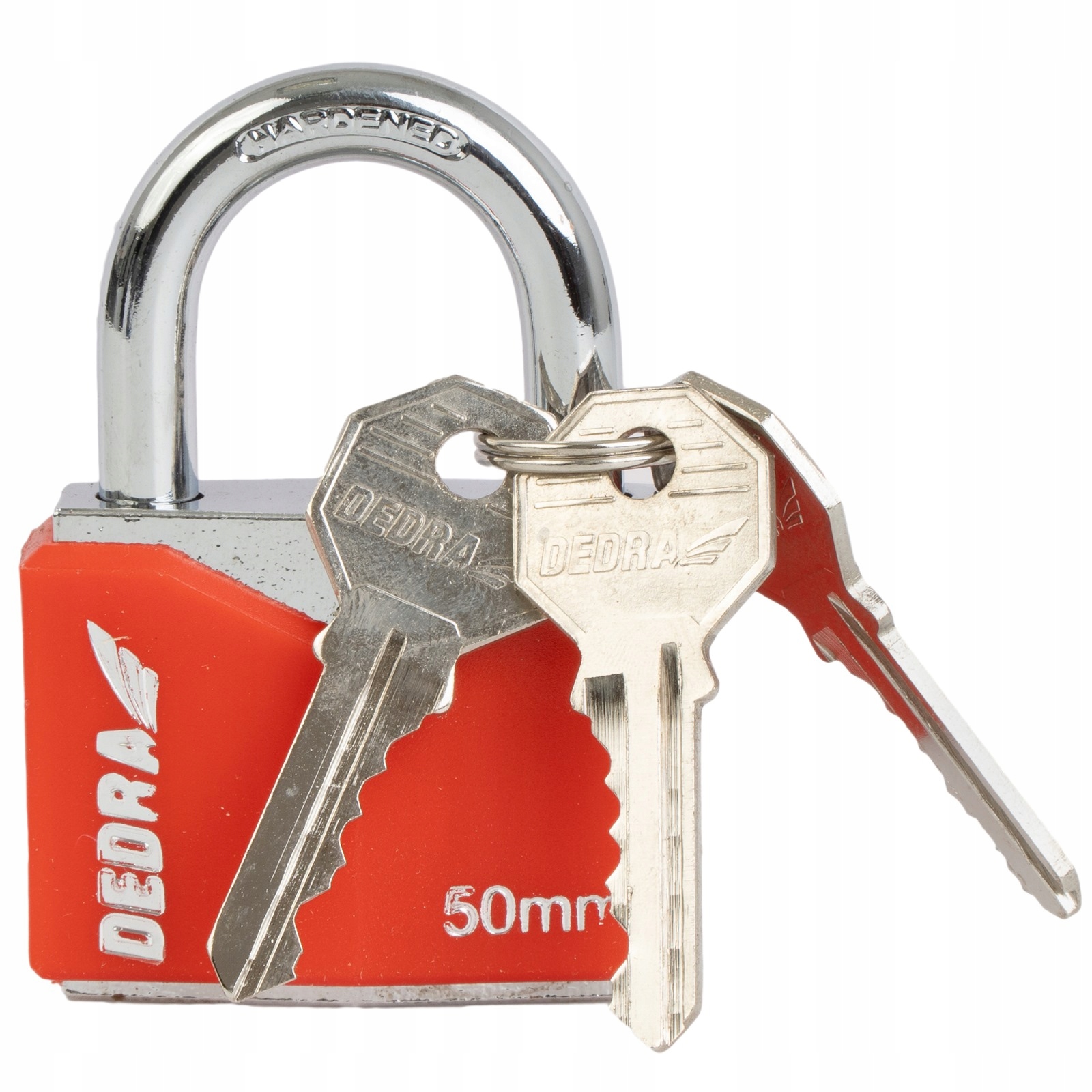 Dedra Kłódka romb żeliwna w osłonie 50mm – Solidna ochrona dla Twoich wartości