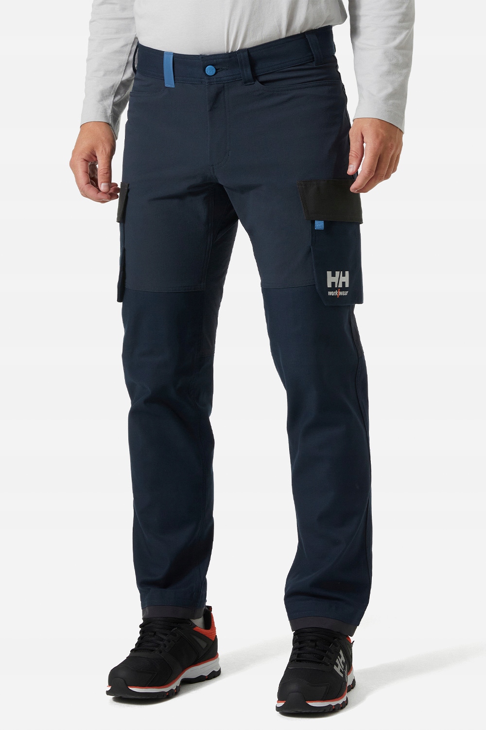 Spodnie Robocze Helly Hansen Oxford Elast Navy – Komfort i funkcjonalność w pracy