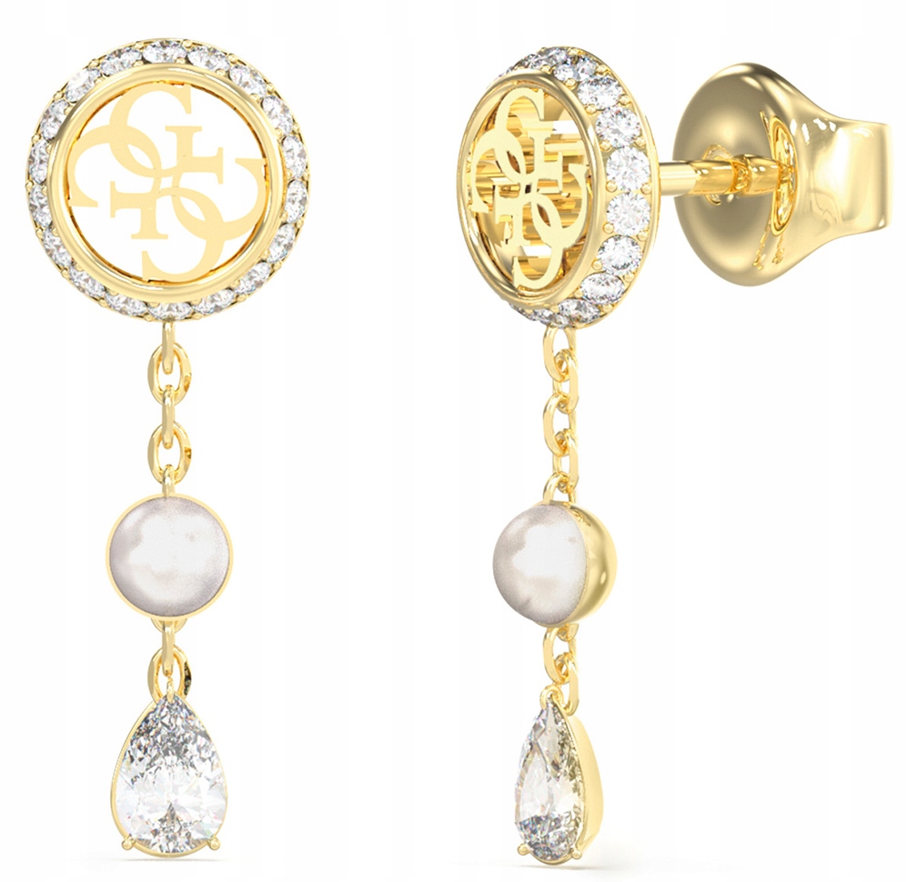 Eleganckie visací náušnice Guess JUBE05521JWYGT/U – Idealny dodatek do każdej stylizacji