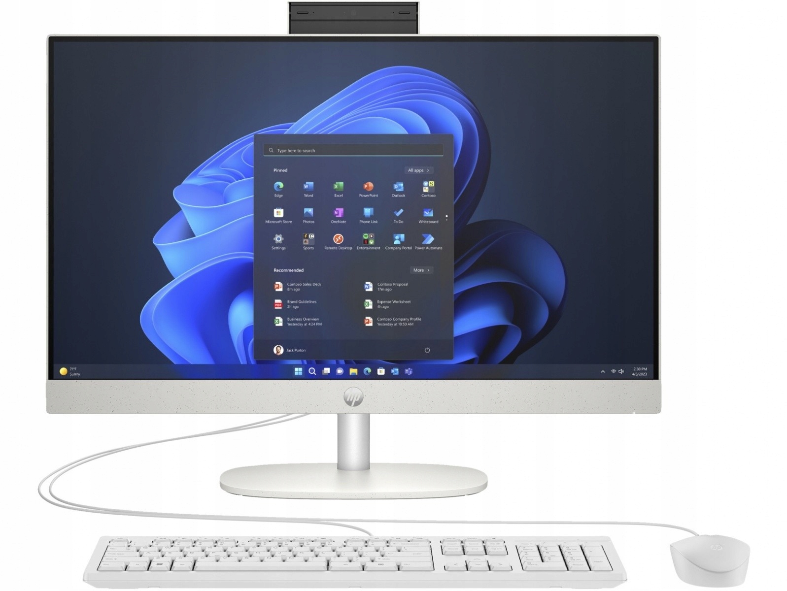 Komputer HP ProOne All-in-One 240 G10 i5-1335U 256GB/16GB/W11P 936N4EA – Wydajność w eleganckim wydaniu