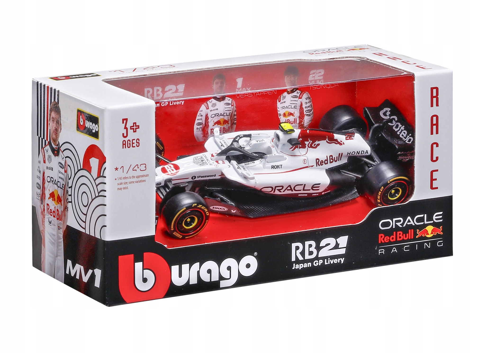 Oryginalny model Bburago – Licencjonowany bolid F1