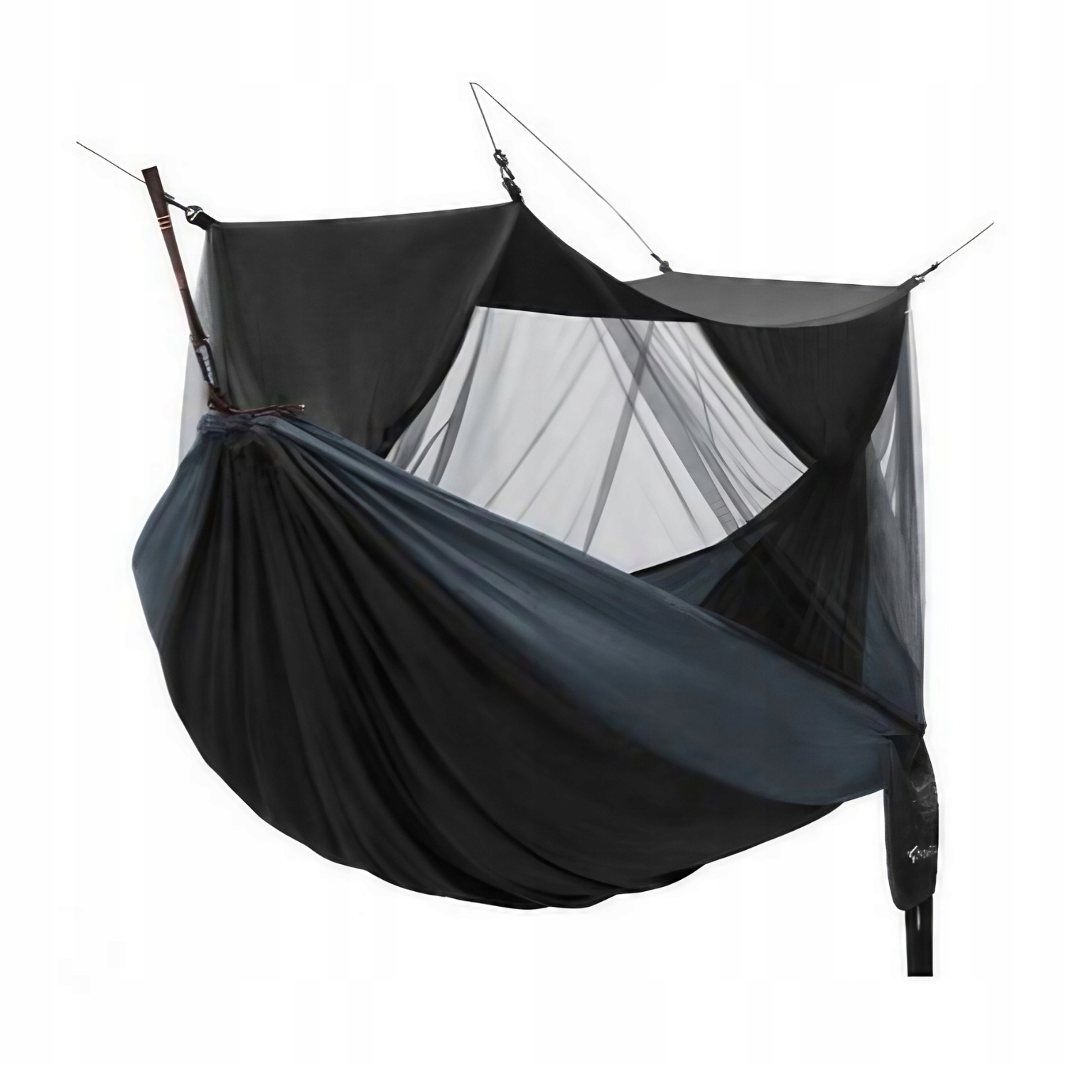 Hamak Nylonowy z Moskitierą KING CAMP 300 x 200 cm – Idealny na letnie wypady