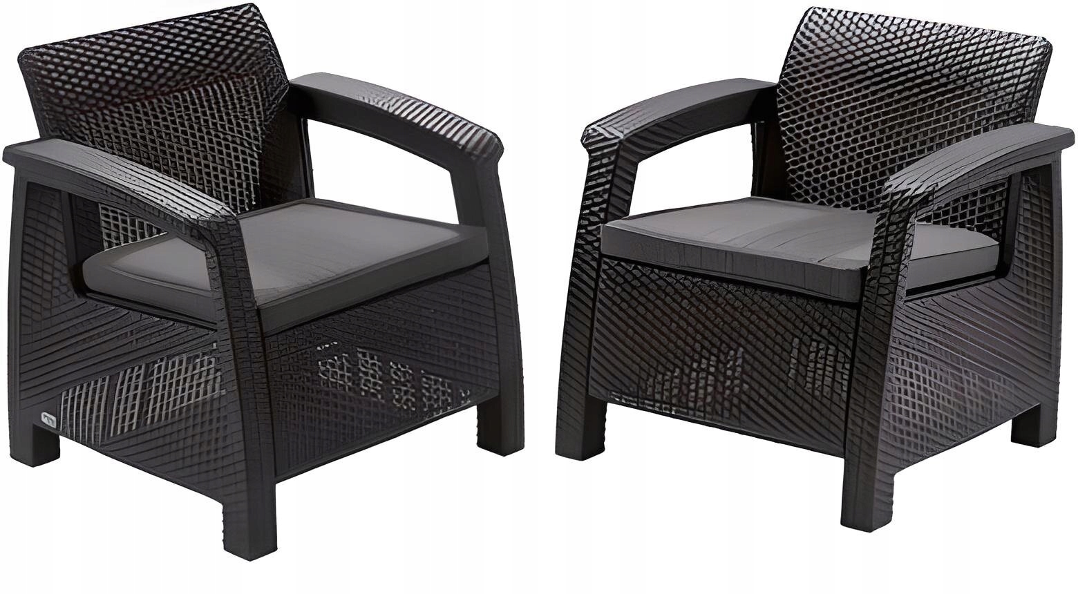 Zestaw mebli ogrodowych Corfu Duo Set – Komfort i styl w Twoim ogrodzie