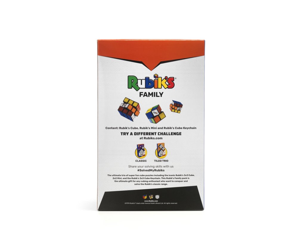 Zestaw Rubik's Family Pack – Idealny dla miłośników łamigłówek