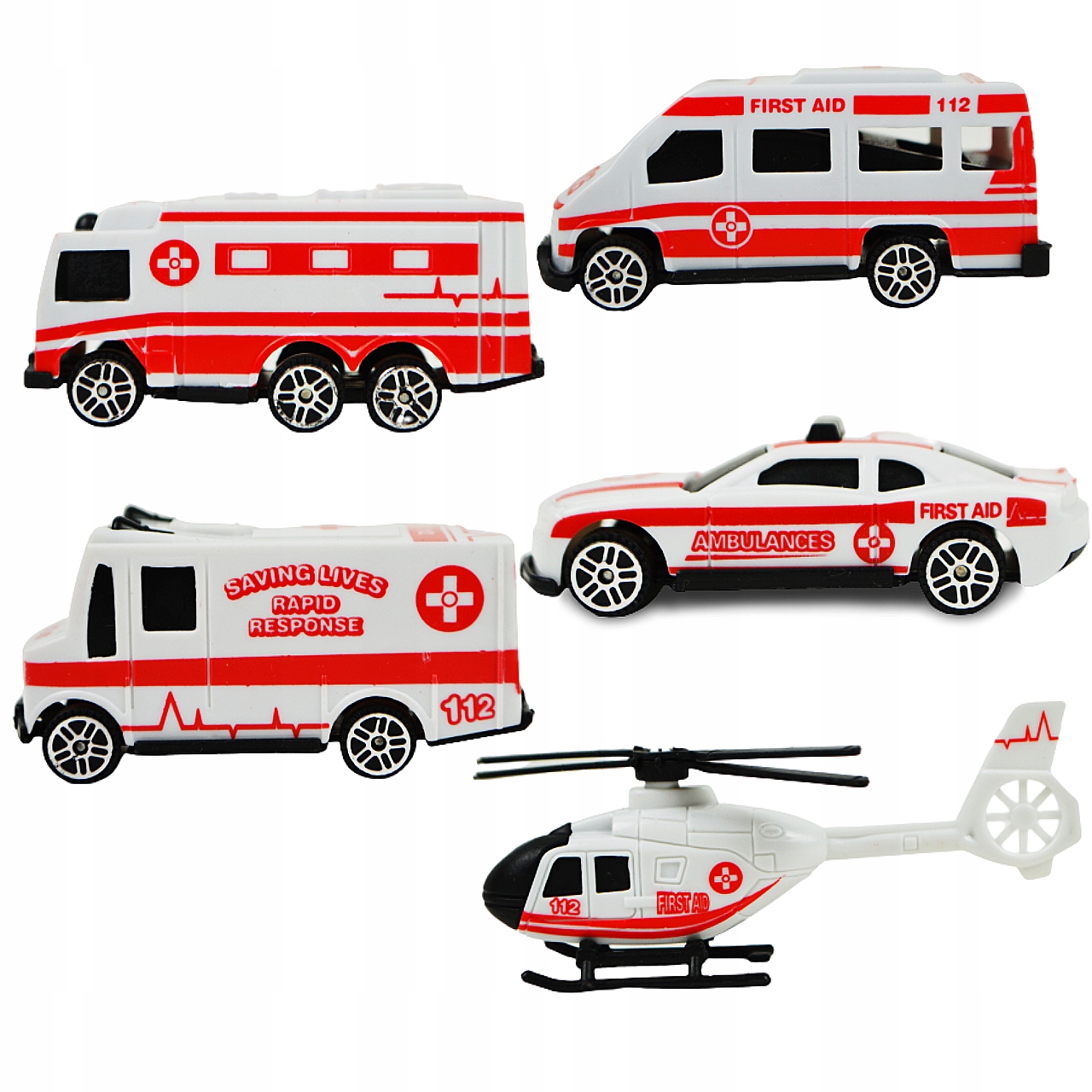 Wysokiej jakości mini samochodziki i helikoptery