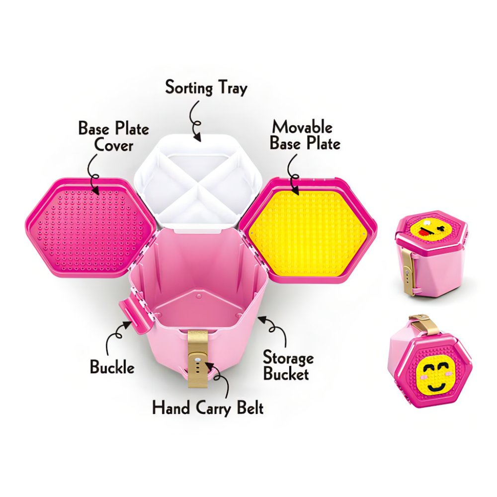 Wygodne podstawy do budowania i taca do sortowania