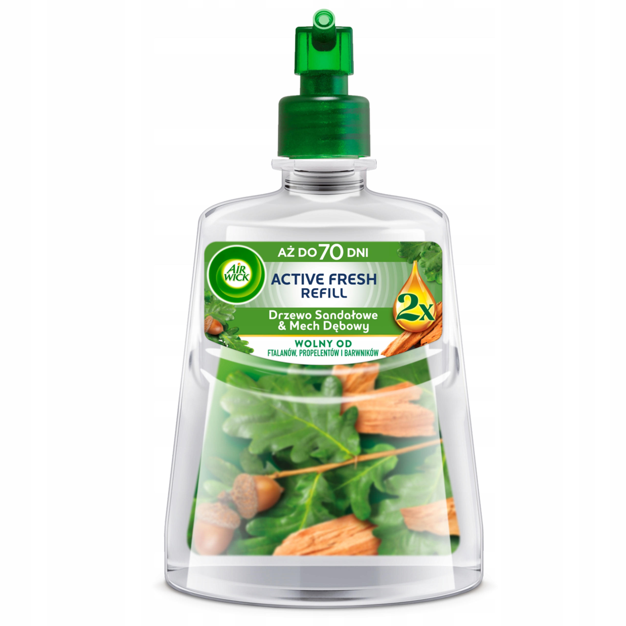 WKŁAD ACTIVE FRESH DRZEWO SANDAŁOWE & MECH DĘBOWY 228 ML* – zapach w Twoim domu